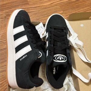 Adidas Campus Black and White Sneakers